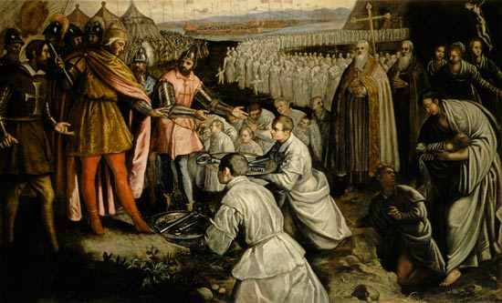 The Surrender of Zara de Domenico Tintoretto