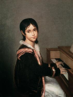 The Artist's Daughter at the Piano