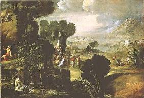 Landscape with Saints