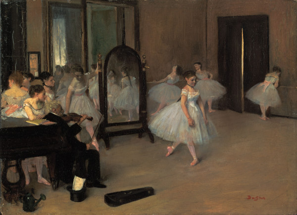 Dance Class de Edgar Degas