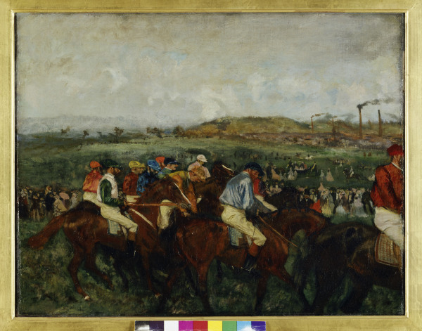 Gentlemen Race de Edgar Degas