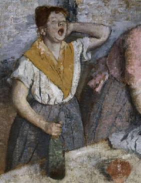 Edgar Degas / The Laundresses / Detail