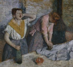 Edgar Degas / The Laundresses /c.1884-86