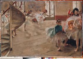 The dance rehearsal