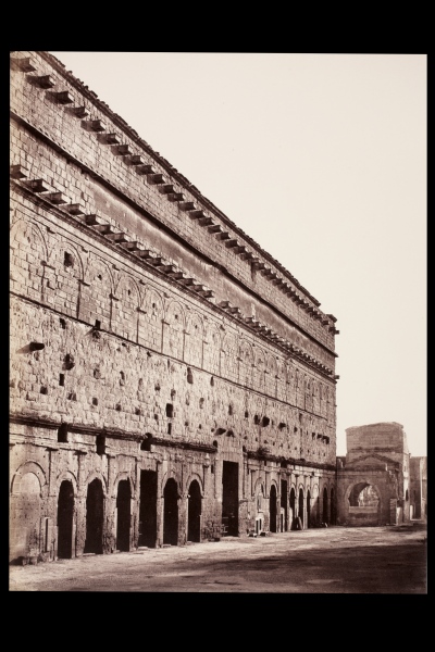 Orange: The Wall of the Théâtre antique de Édouard Baldus