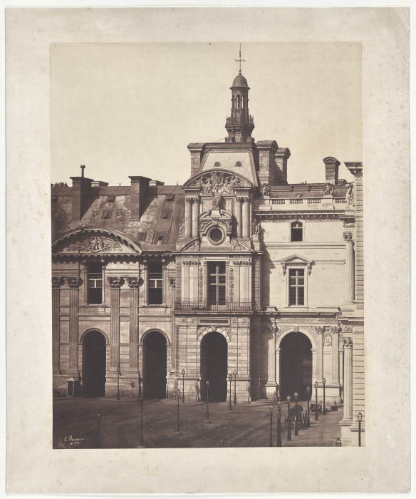 Paris: The Pavillon de Rohan of the Louvre de Édouard Baldus