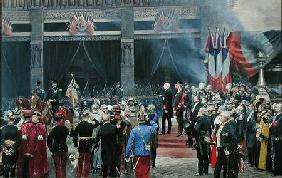 The Funeral of Louis Pasteur (1822-95) 5th October 1895