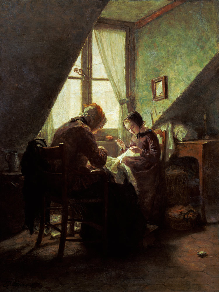 The seamstresses de Edouard Frère