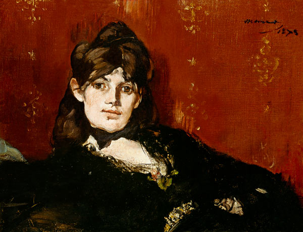 Berthe Morisot (1841-95) Reclining de Edouard Manet