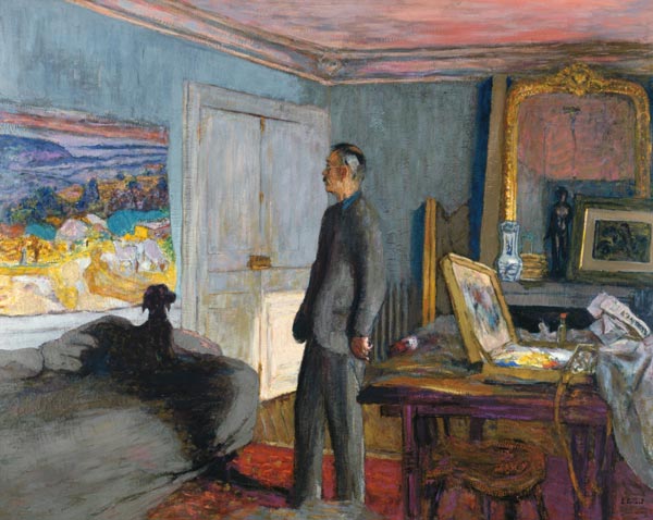 Pierre Bonnard (1867-1947) 1935 (oil on canvas)  de Edouard Vuillard