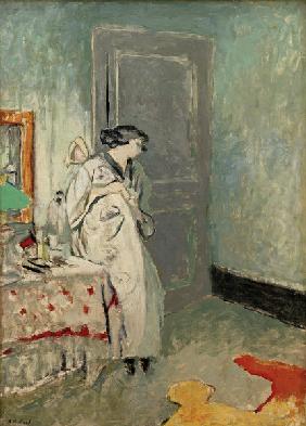 La chambre bleue, le Kimono (Das blaue