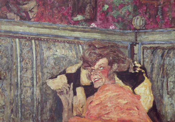 Yvonne Printemps (1894-1977) and Sacha Guitry (1885-1957) c.1912 (oil on canvas)  de Edouard Vuillard