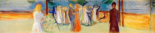 Tanz am Strand de Edvard Munch