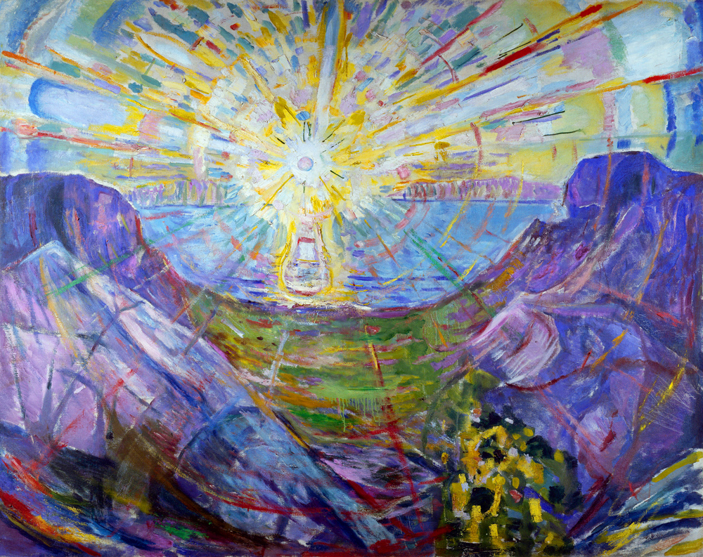 Die Sonne de Edvard Munch