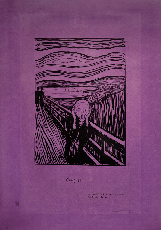 The Scream de Edvard Munch