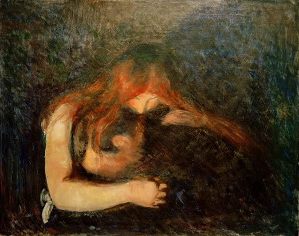 Vampire de Edvard Munch
