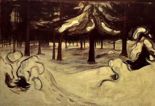 Winter de Edvard Munch