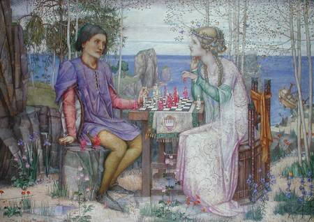 The Chess Game de Edward Reginald Frampton