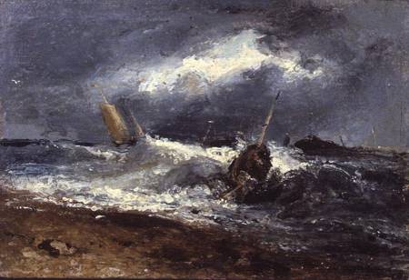 Storm Scene de Edwin Hayes