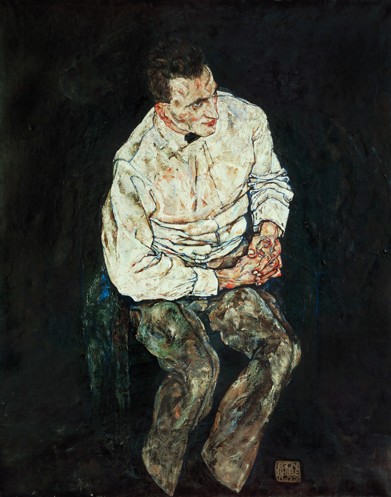 Portrait Karl Grünwald de Egon Schiele