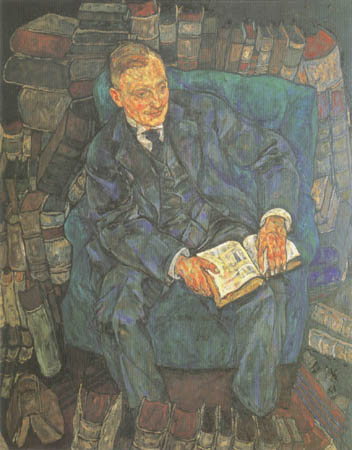 Portrait Dr. Hugo Koller de Egon Schiele