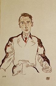 Portrait DrHeinrich Rieger de Egon Schiele