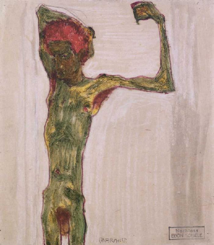 Der Anarchist de Egon Schiele