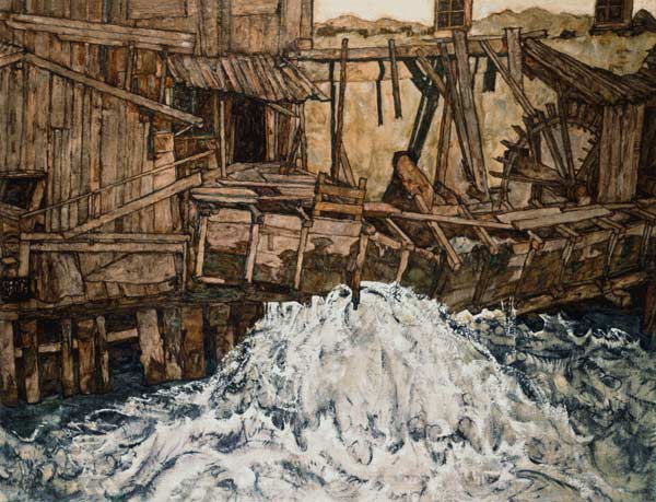 The mill de Egon Schiele