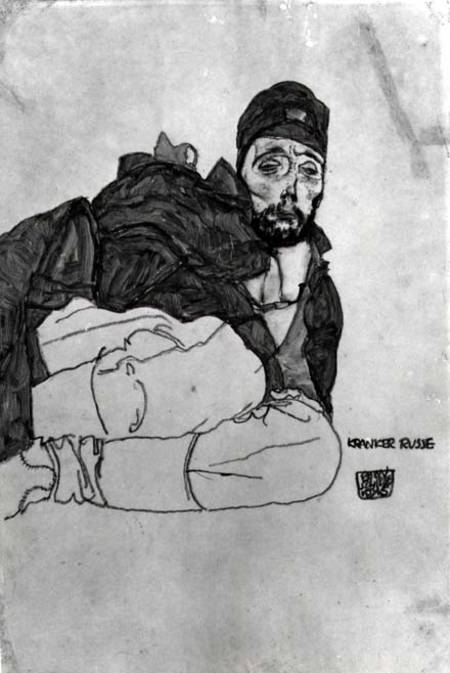 A Sick Russian de Egon Schiele