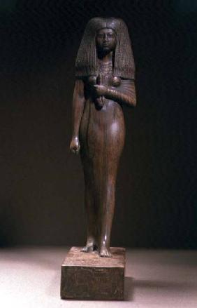 Statuette of the Tuya, head of the harem of Min, New Kingdom