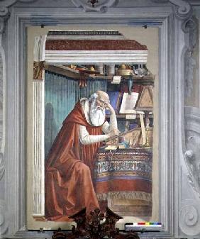 St. Jerome in his Study