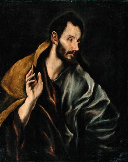The Apostle Thomas de (Dominikos Theotokopulos) El Greco