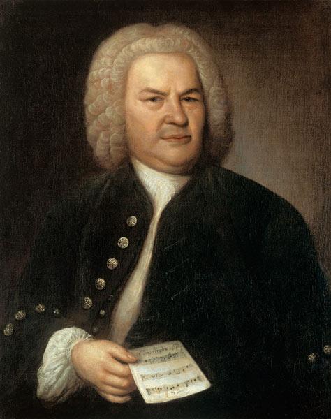 Retrato de Juan Sebastian Bach