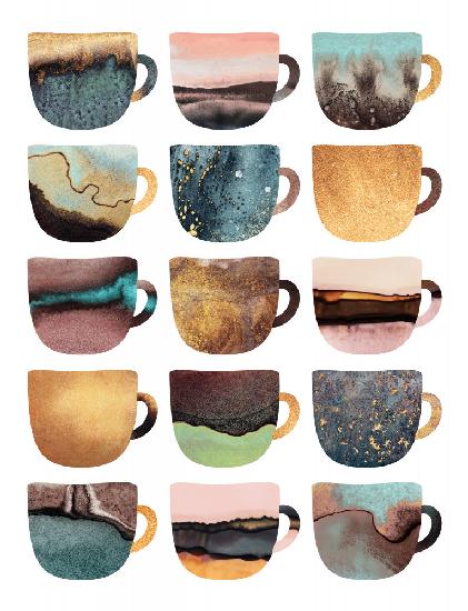 Earthy Coffee Cups