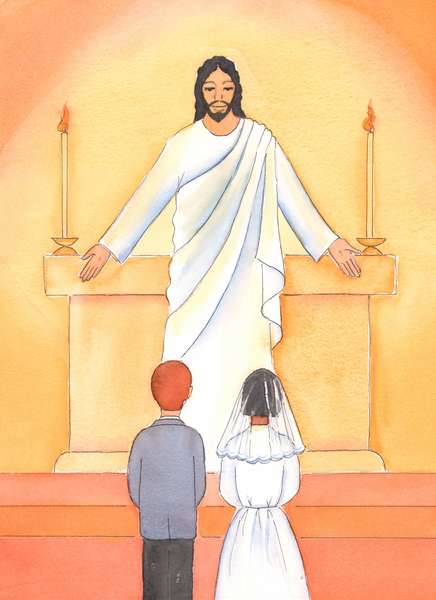 It is important that children making their First Holy Communion are taught about the Real Presence a de Elizabeth  Wang