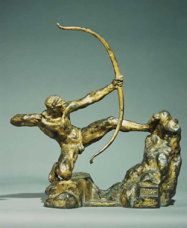 Herakles: Bogenschütze de Emile-Antoine Bourdelle
