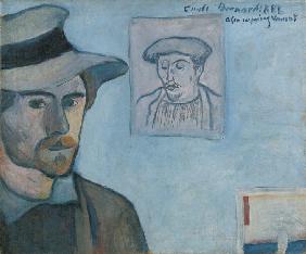 Self-portrait with Portrait of Gauguin