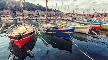 Harbor In Nice