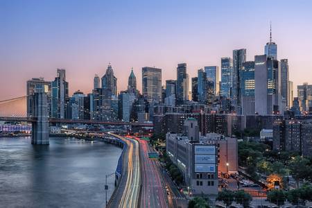 Sunset In New York