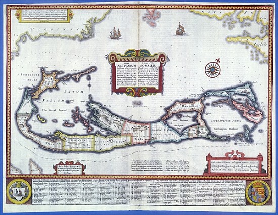 Map of Bermuda de English School