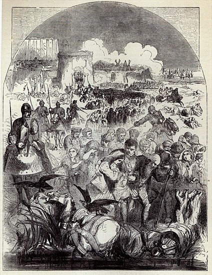 Siege of Calais: Departure of the Citizens de English School