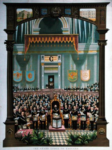 Special Grand Lodge to commemorate the Golden Jubilee of Queen Victoria de English School