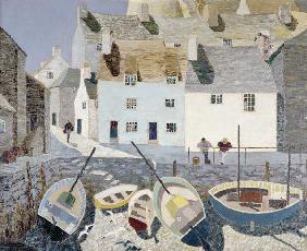 Polperro (oil on canvas) 