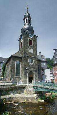 evangelische Kirche Monschau de Erich Teister