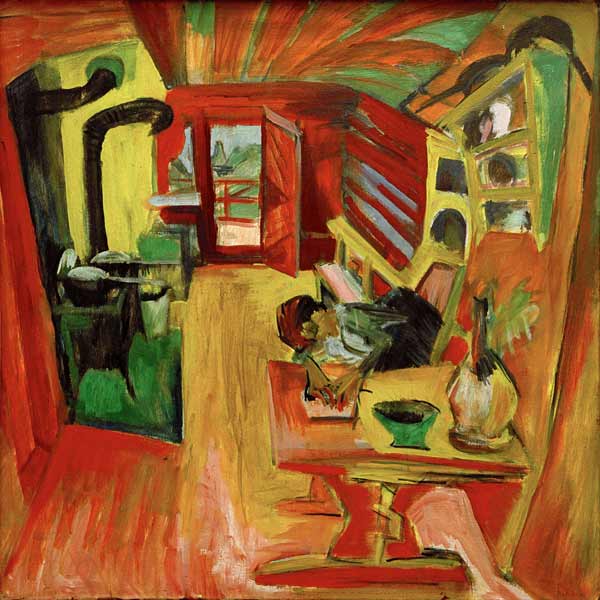 Cocina alpina de Ernst Ludwig Kirchner