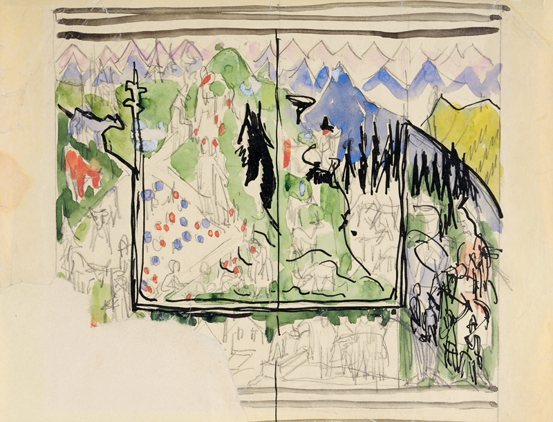 Life (Gujer Design) de Ernst Ludwig Kirchner