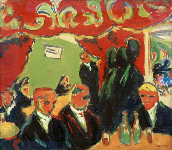 Bar de vino de Ernst Ludwig Kirchner