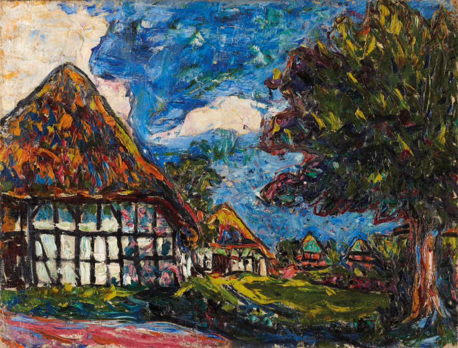 Fehmarn Houses de Ernst Ludwig Kirchner