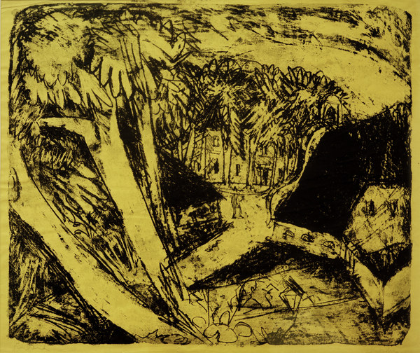 Estado de Staberhof de Ernst Ludwig Kirchner