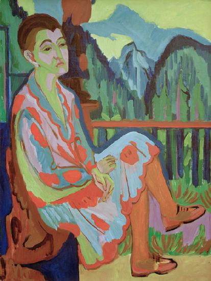 Seated lady (Erna K.)